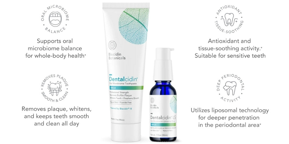 Dentalcidin oral care benefits